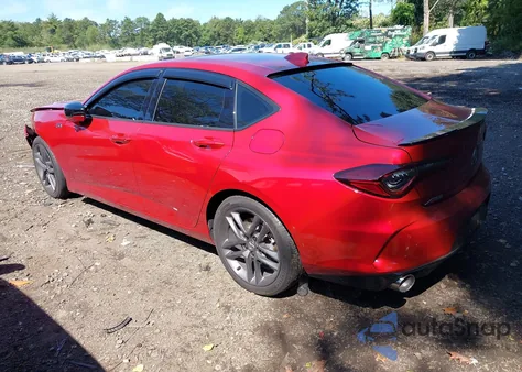 2024 Acura Tlx A-Spec Package z USA, uszkodzony, nr VIN 19UUB6F5XRA001473